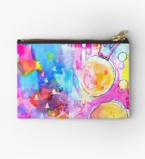 Colourful Abstract #1 Studio Pouch