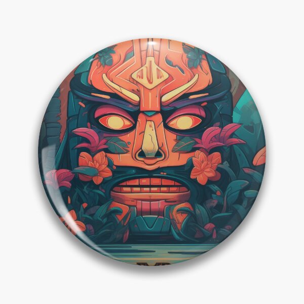 Item preview, Polynesian Tiki Masks 28 of 28 designed and sold by Jenson Major.
