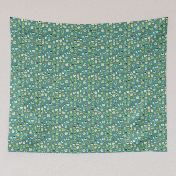 Item preview, Happy Succulents Pattern designed and sold by MooZell.