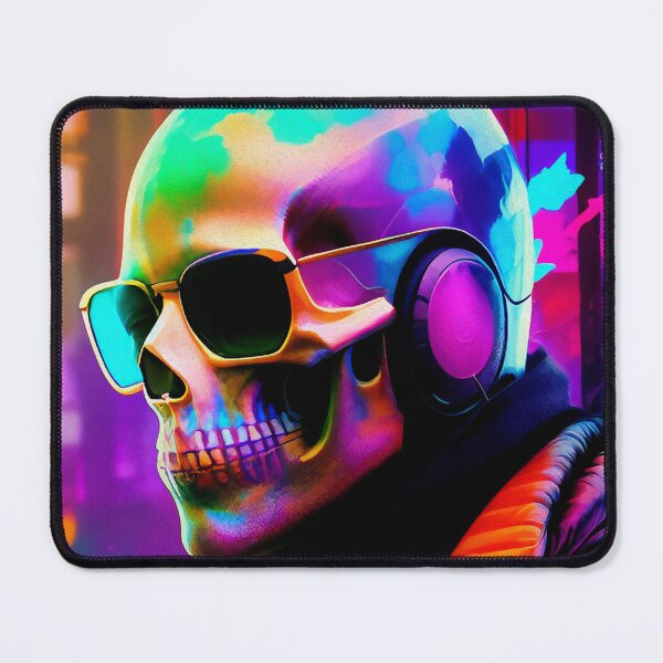 Item preview, Abstract Cyberpunk Skull designed and sold by jpvoodoo.