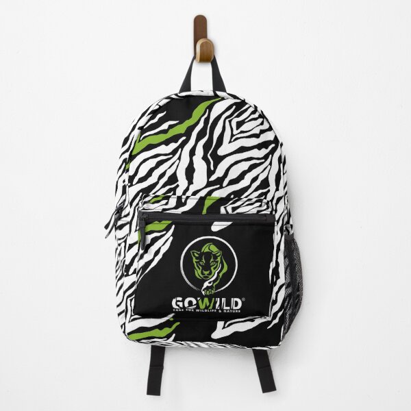Item preview, GOWILD Seamless Zebra Panther / Cougar Design Care for Nature designed and sold by GOWILDstyle.