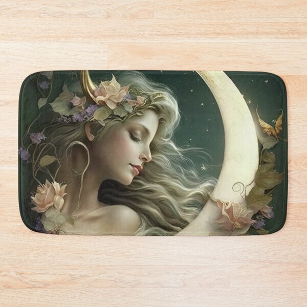 Item preview, A Woman and The Crescent Moon designed and sold by Juliascutecornr.