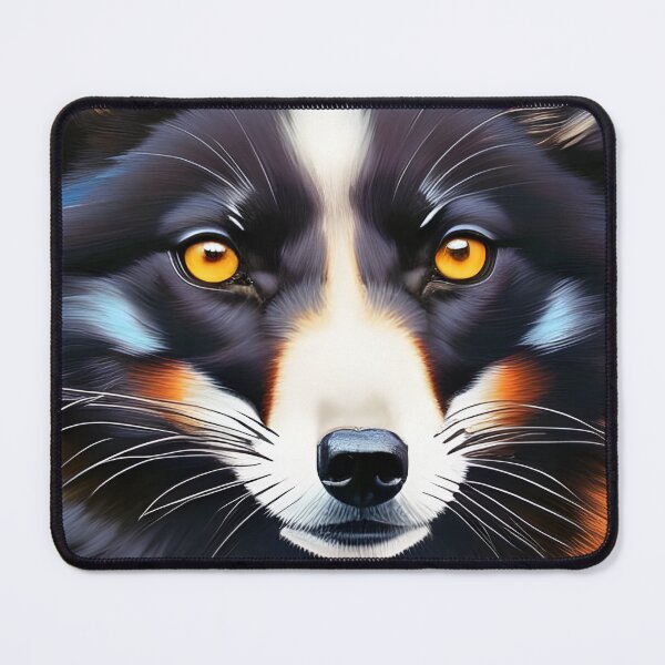 Item preview, Black Fox, impasto, Ai Generated Art designed and sold by ACC .