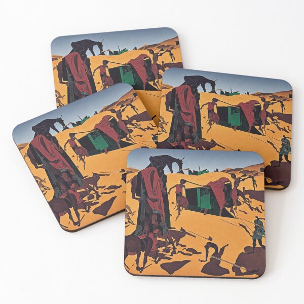 Item preview, Throw Pillow With Saharian Desert Dunes Design - African Hunting Season Home Decor designed and sold by Sowari-Pillows.