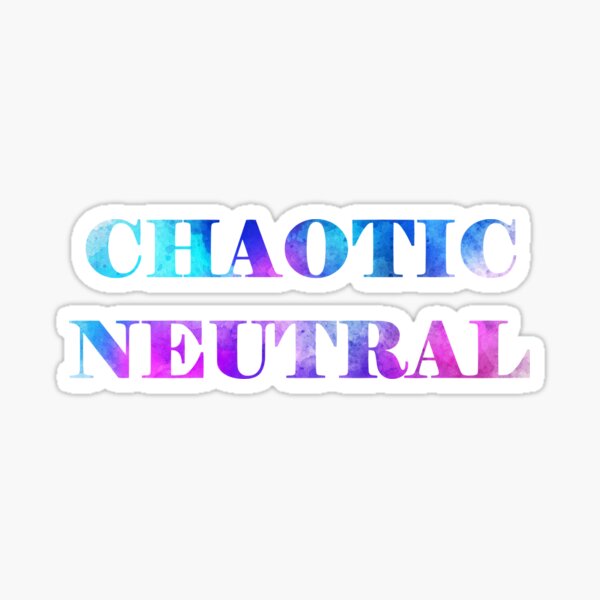 Artikel-Vorschau von Chaotisch neutral, designt und verkauft von IamtheMint.