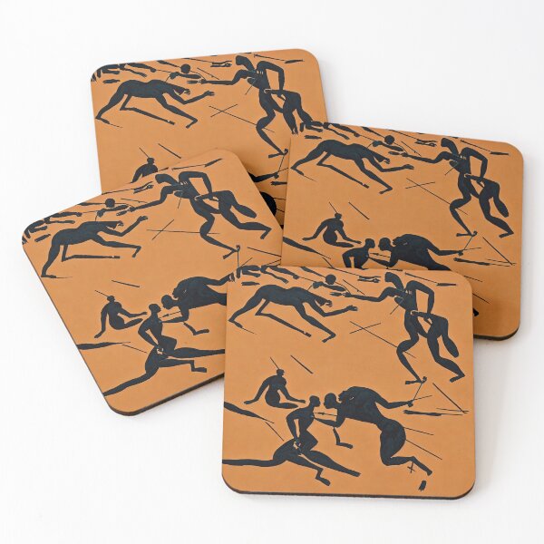 Item preview, Throw Pillow With Saharian Desert Dunes Design - African Hunting Season Home Decor designed and sold by Sowari-Pillows.