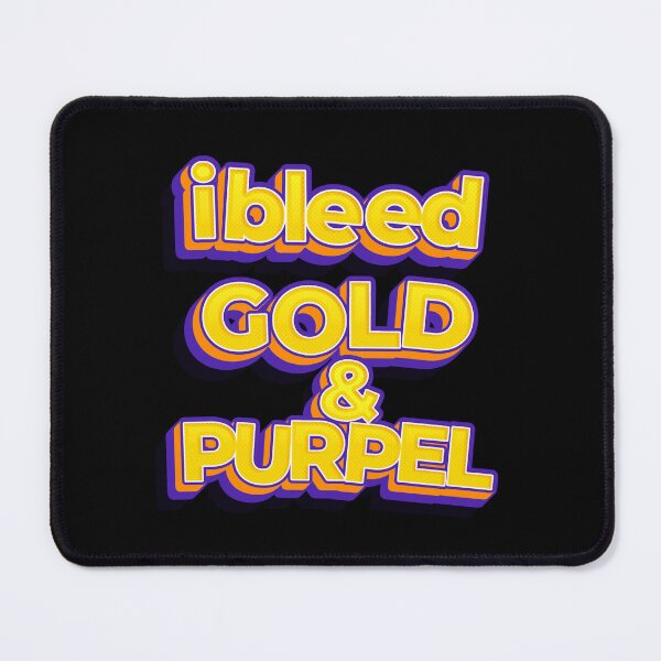 Item preview, i bleed gold and purpel designed and sold by BellourouShop.