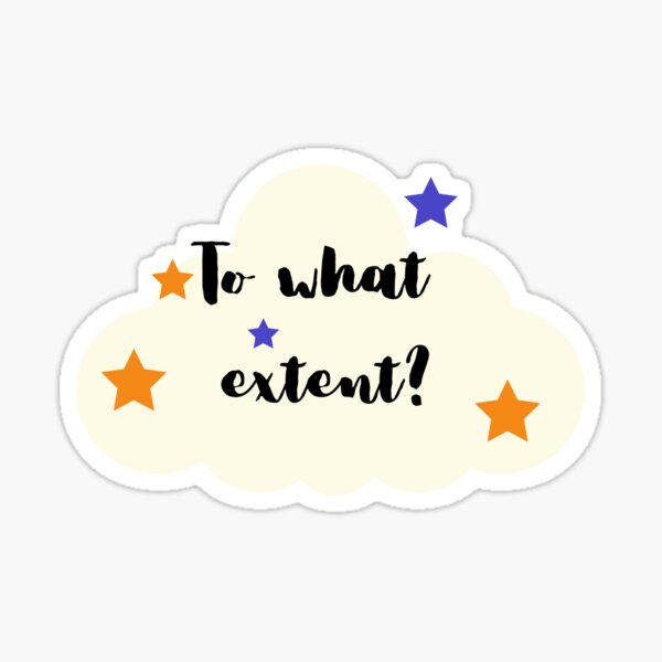 To what extent Sticker