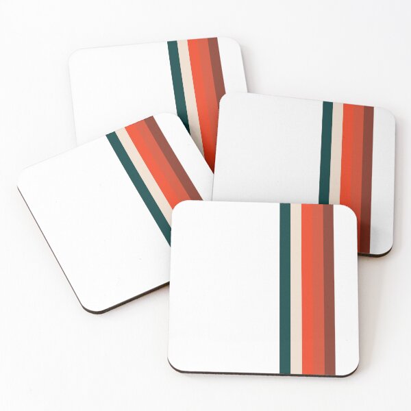 Item preview,  5 color stripes, vertical, narrow, beautiful colors designed and sold by Time4Space.