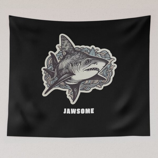 Item preview, Jawsome T-shirt designed and sold by soulfulfaces.