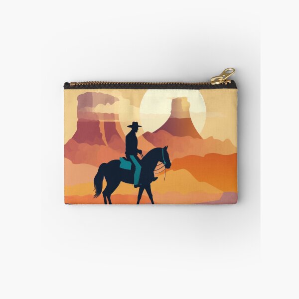 Item preview, Cowboy Riding Through The Western Plains designed and sold by Apricus Designs.