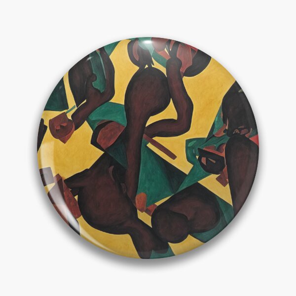 Item preview, Throw Pillow With African Ceremony Dance Design - African Style Home Decor designed and sold by Sowari-Pillows.