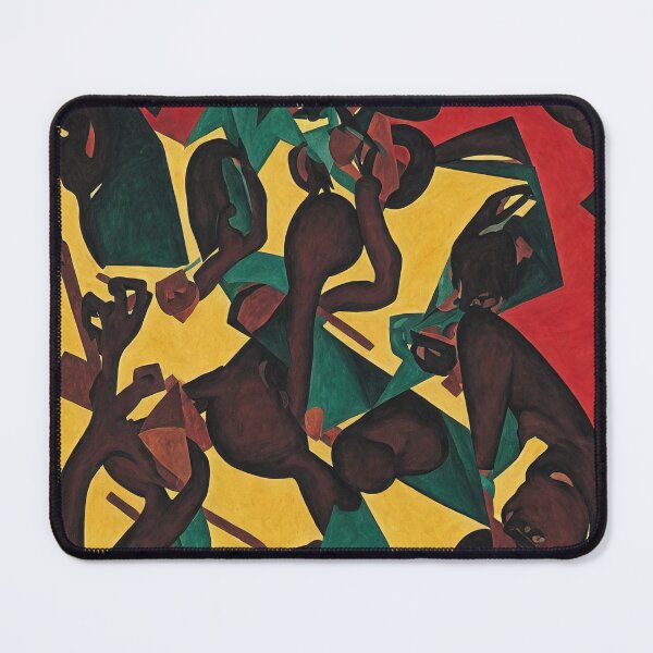 Item preview, Throw Pillow With African Ceremony Dance Design - African Style Home Decor designed and sold by Sowari-Pillows.