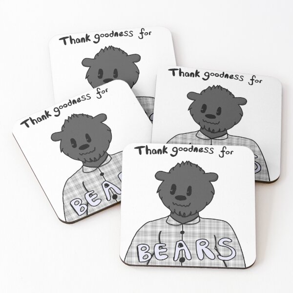 Item preview, Thank Goodness For Bears - Lavender designed and sold by Boxer-n-co.