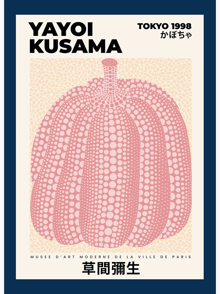 Yayoi Kusama Pumpkin (GY) (Signed Print) 1996