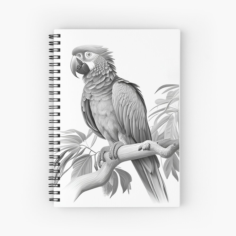 Parrot Drawing in Color Pencils | Bird Drawing | Camlin Color Pencil -  YouTube