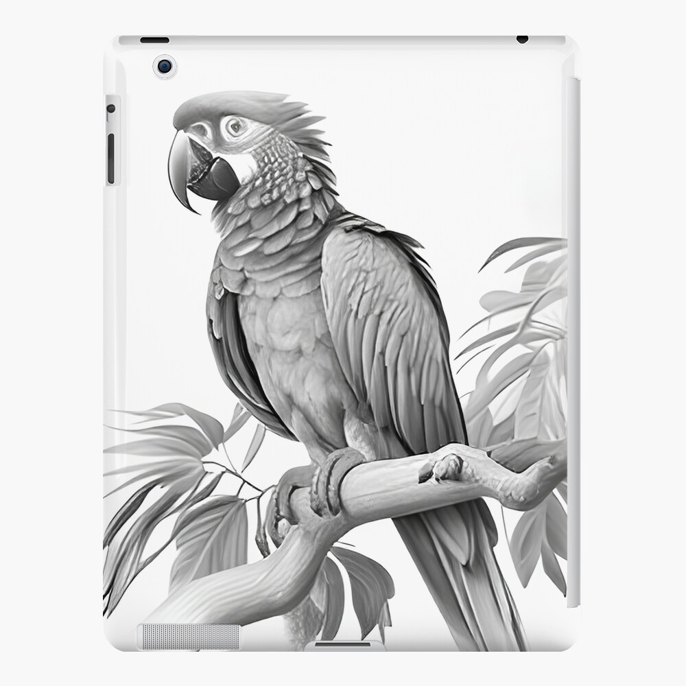 Parrot Sketch by troyashane on DeviantArt