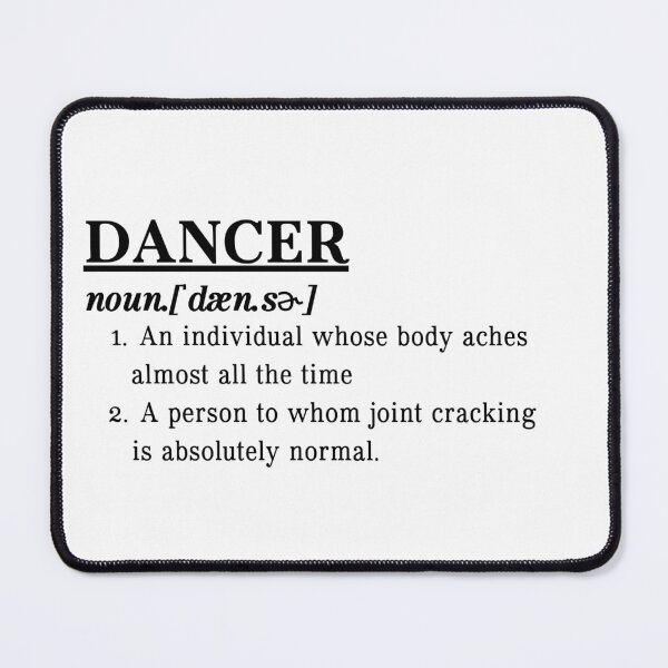 Item preview, Dancer Definition Text designed and sold by kelvinmunene13.