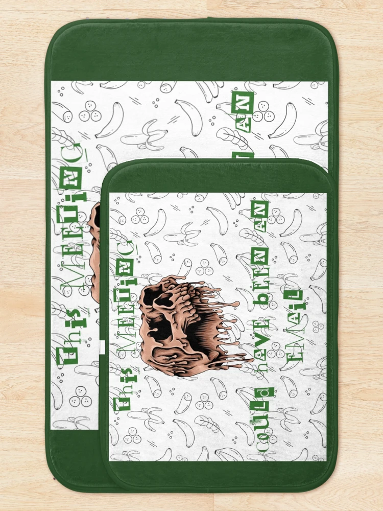 Thumbnail 5 of 6, Bath Mat, Work Email designed and sold by Rschwebel.