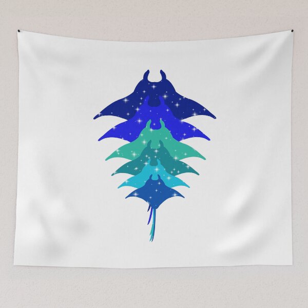 Item preview, Cool Manta Ray & Star T-Shirt and Gifts For Manta Ray Lover, Animal Lover  designed and sold by Kenny789.