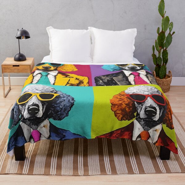 Item preview, Poodle dogs in pop art costume designed and sold by MDCGraphics.