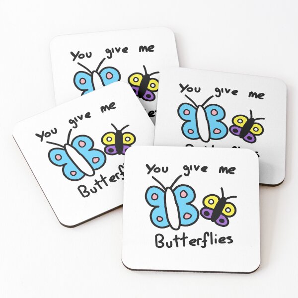 Item preview, You Give Me Butterflies designed and sold by Boxer-n-co.