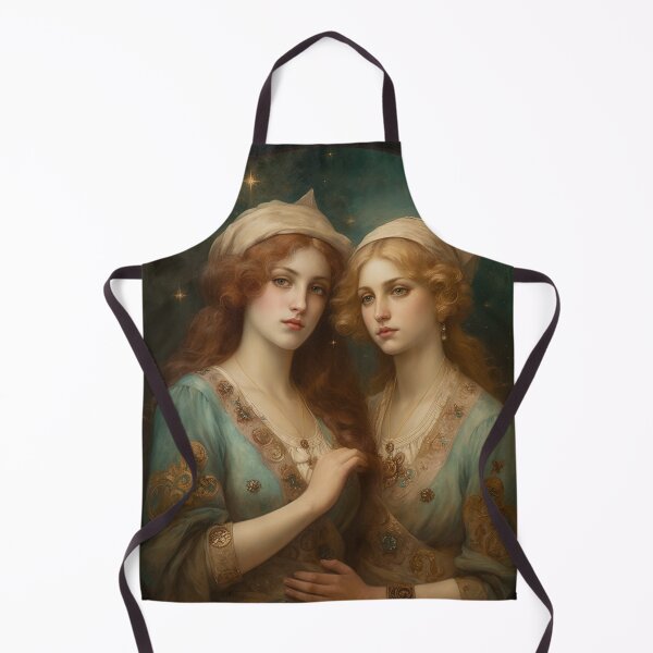 Item preview, Gemini - Zodiac - Star Sign - Fantasy art designed and sold by PrintMagpieUK.