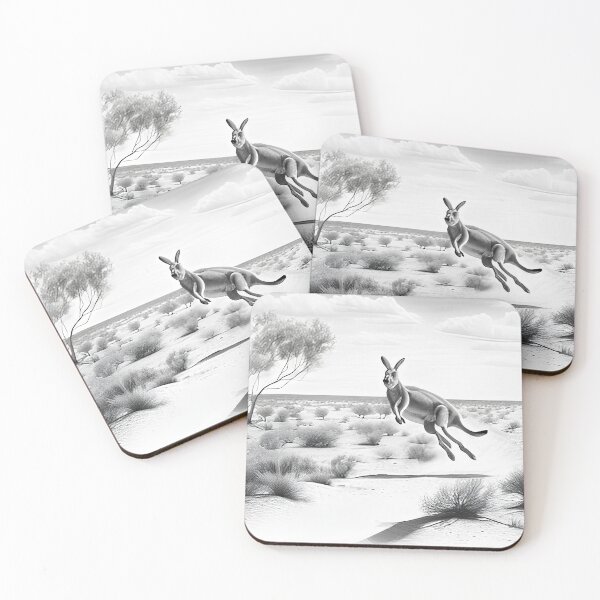 Item preview, Pencil drawn Kangaroo designed and sold by Pencil-Art.