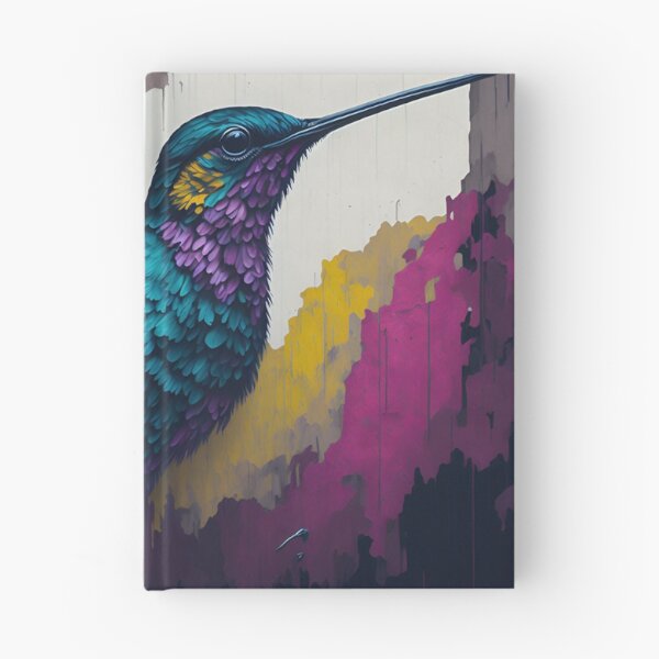 Item preview, Vibrant Hummingbird Mural designed and sold by madygunit.
