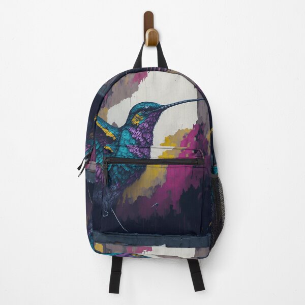 Item preview, Vibrant Hummingbird Mural designed and sold by madygunit.