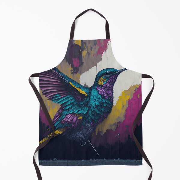 Item preview, Vibrant Hummingbird Mural designed and sold by madygunit.