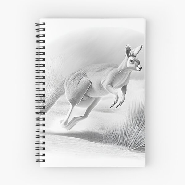 Item preview, Pencil drawn Kangaroo designed and sold by Pencil-Art.