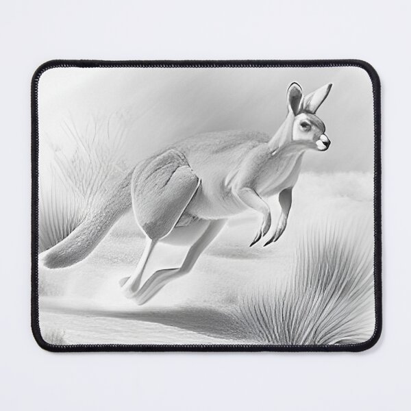 Item preview, Pencil drawn Kangaroo designed and sold by Pencil-Art.