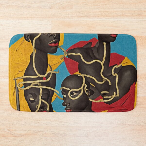 Item preview, Throw Pillow With African Ceremony Dance Design - African Style Home Decor designed and sold by Sowari-Pillows.