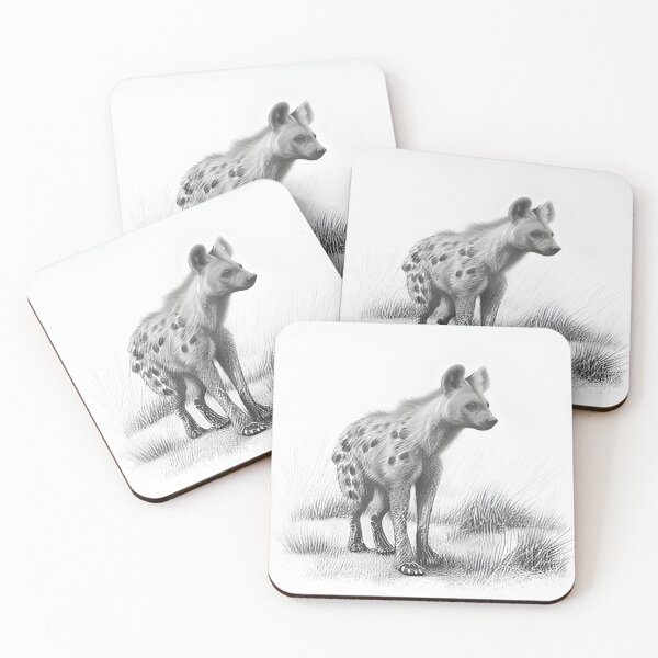 Item preview, Pencil drawn Hyena designed and sold by Pencil-Art.