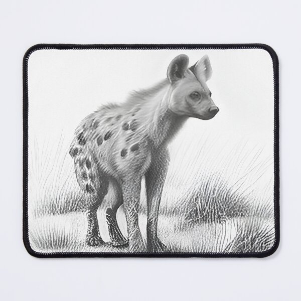 Item preview, Pencil drawn Hyena designed and sold by Pencil-Art.