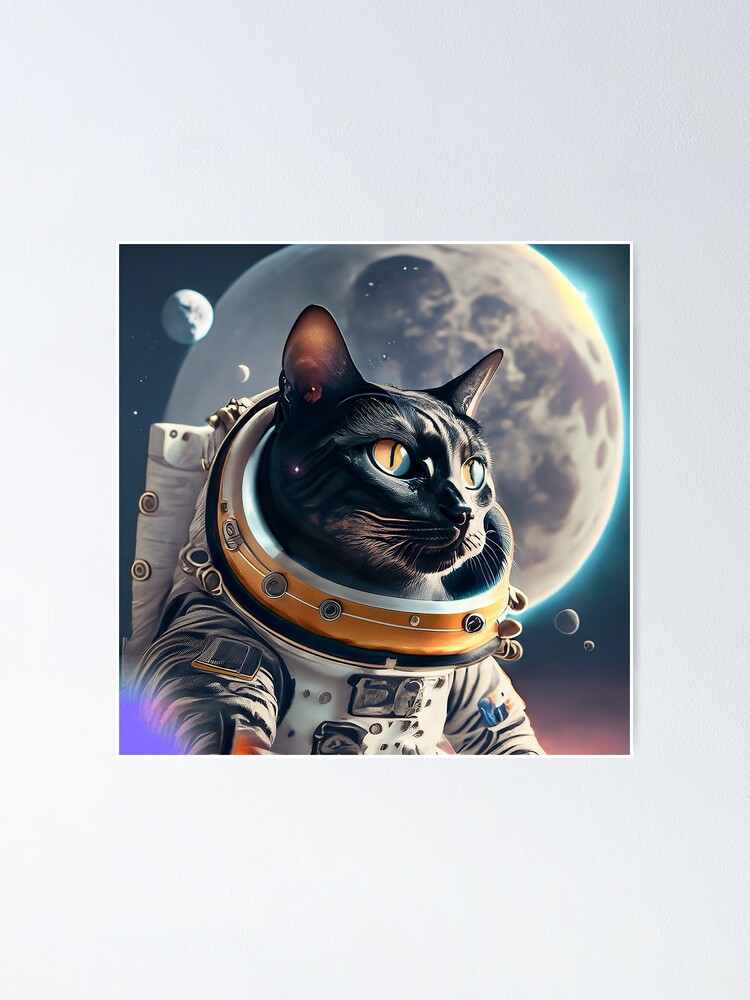 Astronauta De Gatos Sentado Na Lua Colorir Livro Ilustração Engraçada  Ilustração do Vetor - Ilustração de felino, projeto: 210412805