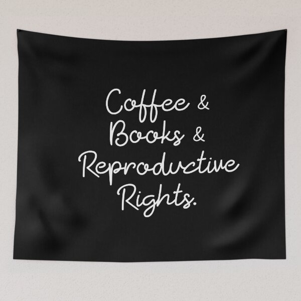 Item preview, Coffee Books And Reproductive Rights Feminist Woman Power designed and sold by ambaart.