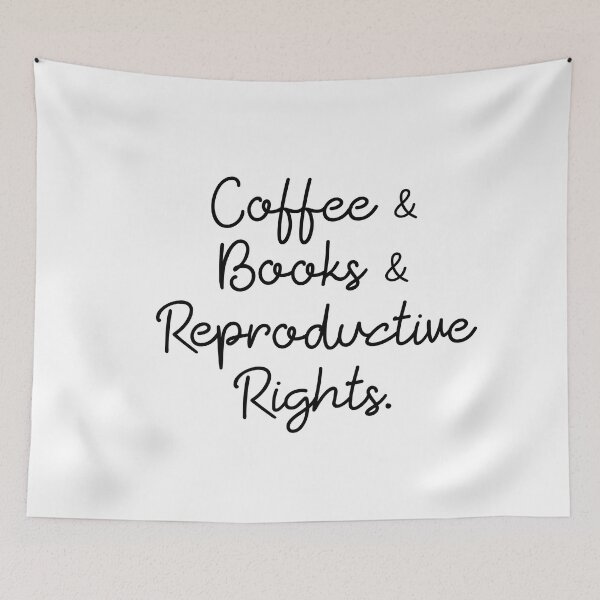Item preview, Coffee Books And Reproductive Rights Feminist Woman Power designed and sold by ambaart.