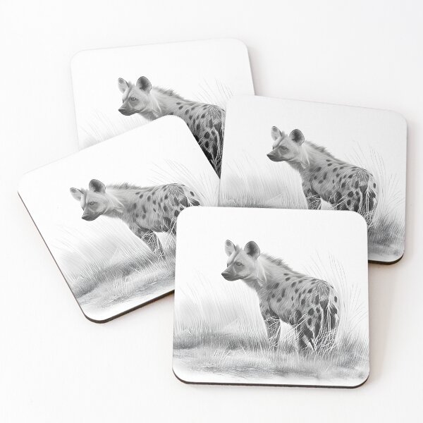 Item preview, Pencil drawn Hyena designed and sold by Pencil-Art.