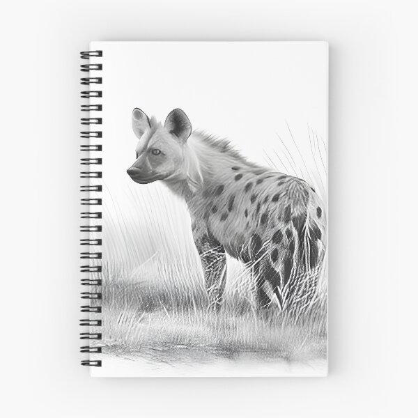 Item preview, Pencil drawn Hyena designed and sold by Pencil-Art.