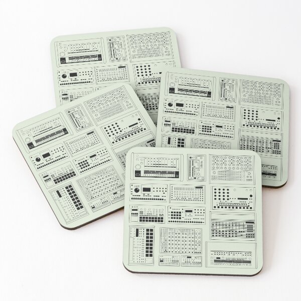 Item preview, Electronic Musician Drum Machine Synth Collection designed and sold by AtomicMalibu.