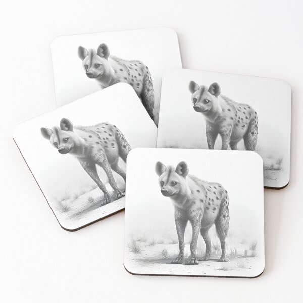 Item preview, Pencil drawn Hyena designed and sold by Pencil-Art.