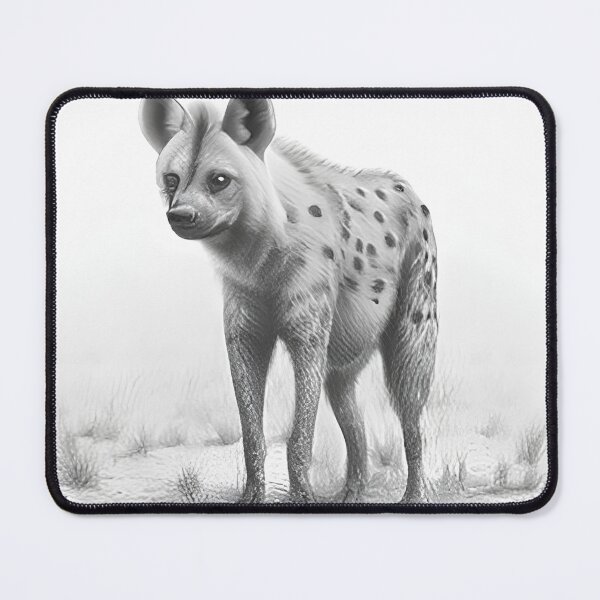 Item preview, Pencil drawn Hyena designed and sold by Pencil-Art.