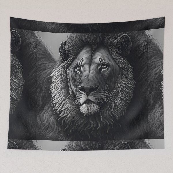 Item preview, Majestic Lion Sketch designed and sold by madygunit.