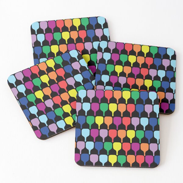 Item preview, Joyful mix of pickleball paddles designed and sold by EvieWoj.