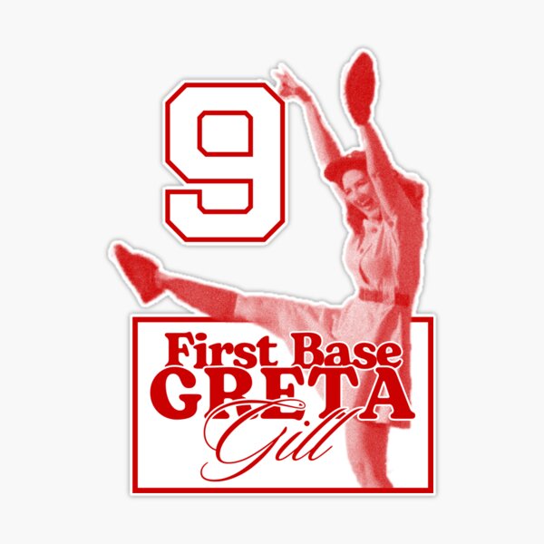 Greta Gill #9 (D'Arcy Carden), first base, Rockford Peaches, A League of  Their Own (2022)
