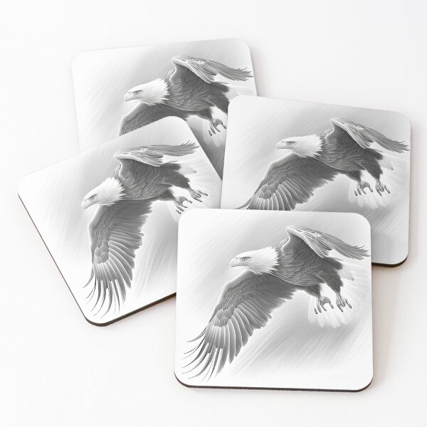 Item preview, Pencil drawn Bald Eagle designed and sold by Pencil-Art.