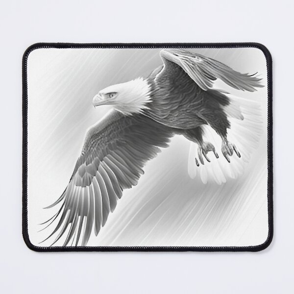 Item preview, Pencil drawn Bald Eagle designed and sold by Pencil-Art.