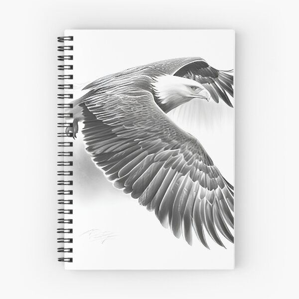 Item preview, Pencil drawn Bald Eagle designed and sold by Pencil-Art.